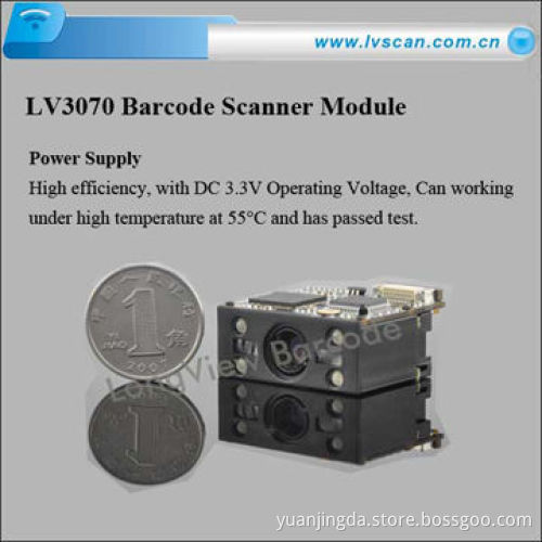 USB Scanner for Barcode Reader, High Precision, TTL232 Interface